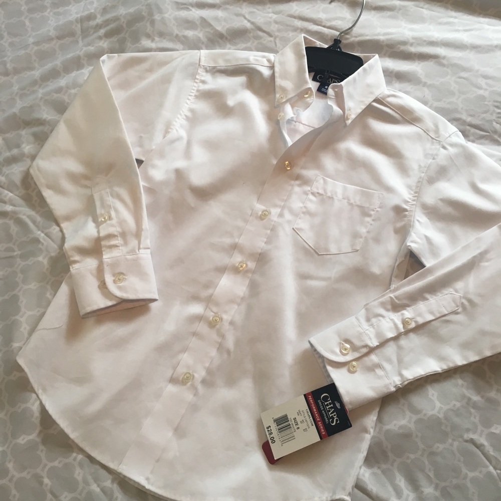 NWT Boys chaps button down